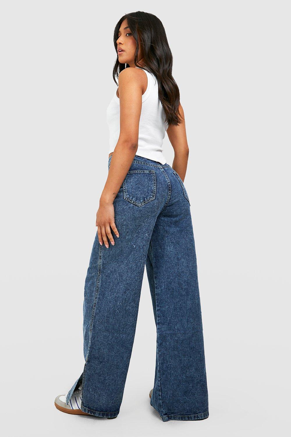 Boohoo discount jean fendu